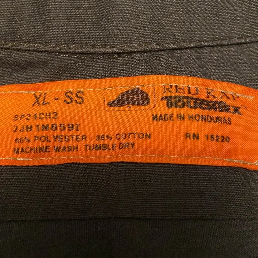Vintage Triumph utility button down sz xl - Picture 5 of 5